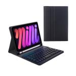 Wireless Keyboard Case for iPad mini 6 (8.3”, 2021) PU Leather, Classroom-Ready