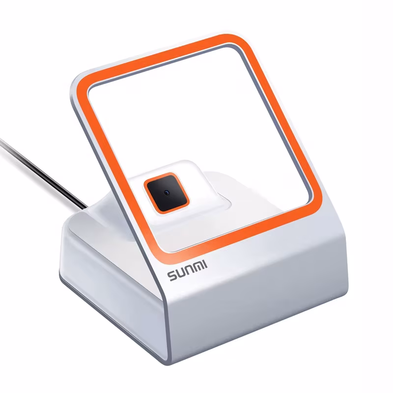 Desktop 2D Barcode & QR Payment Reader USB