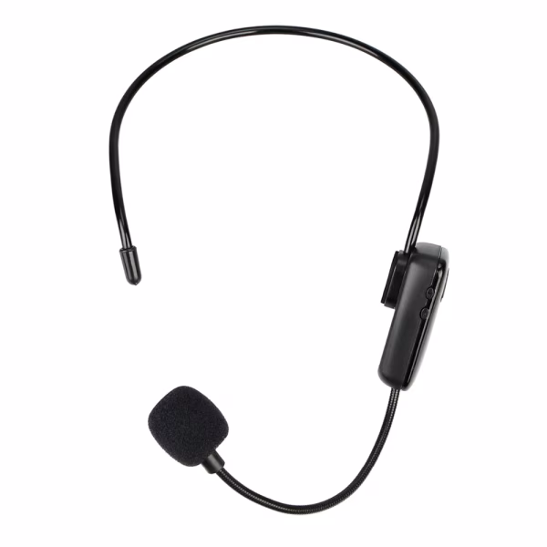 Wireless Headset Microphone. Classroom Voice Amplification, No-Hassle Setup