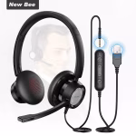 USB/3.5mm Noise-Reduction Headset with Mic Education/Office