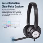 USB/3.5mm Noise-Reduction Headset with Mic Education/Office