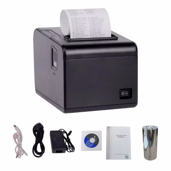 80 mm POS Thermal Printer Wi-Fi / Bluetooth / LAN / USB / COM, 250 mm/s