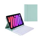Wireless Keyboard Case for iPad mini 6 (8.3”, 2021) PU Leather, Classroom-Ready